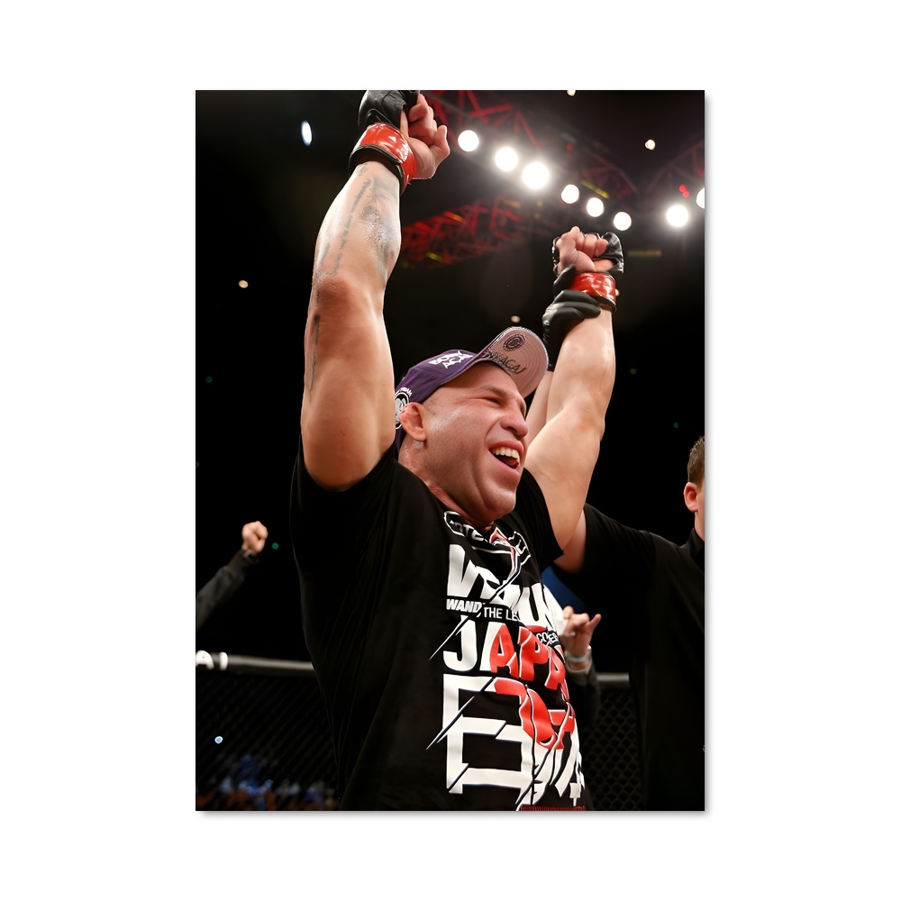 Poster La Victoire de Wanderlei – affiche MMA